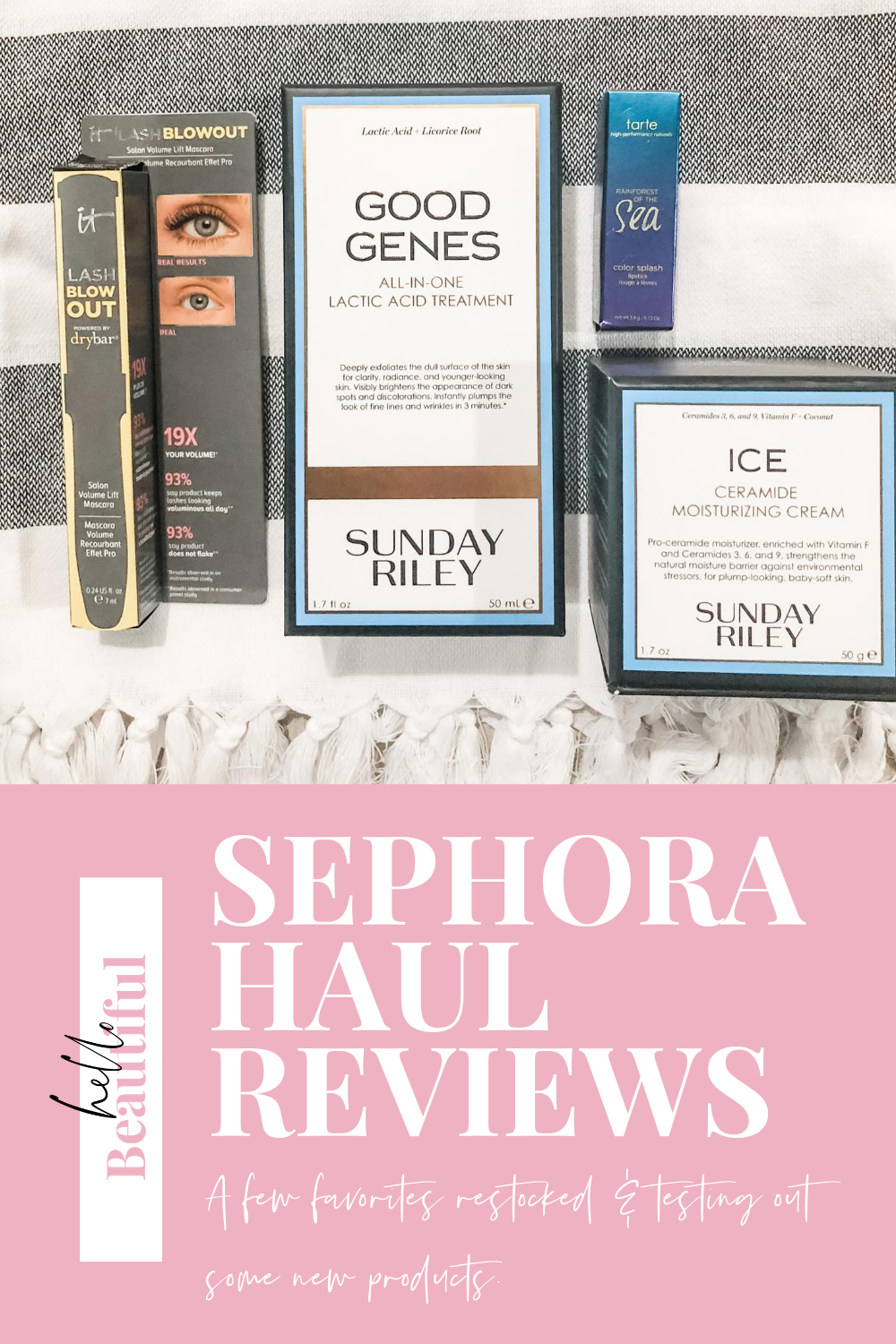 Sephora beauty products